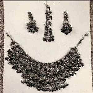 Indian Pakistani Punjabi bohemian necklace set